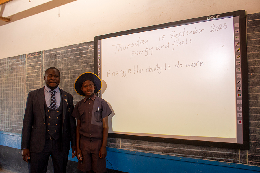 What Made Government and Swiss Officials Visit This Rural School?